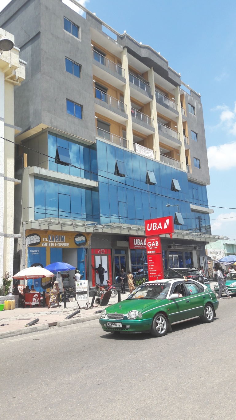 Les nouveaux immeubles à Brazzaville